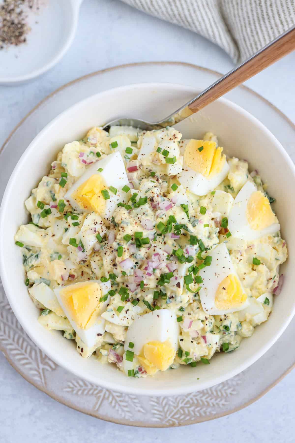 cottage cheese egg salad.